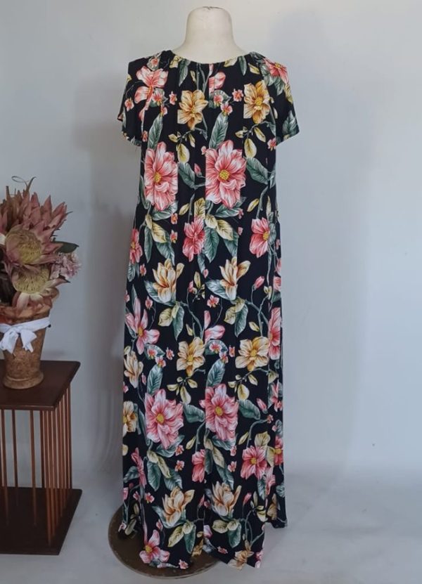 Olivia Maxi Dress 2XL — Midnight Garden BonBon - Image 3